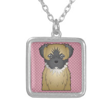 Shorkie Cartoon Custom Necklace