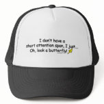 Short Attention Span Butterfly hats