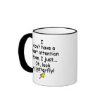Short Attention Span Butterfly Coffee Mug