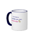 Short Attention Span Kitty Humor Coffee Mugs