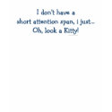 Short Attention Span T-Shirt by ironydesign Short Attention Span T-Shirt