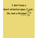 Short Attention Span t-shirts