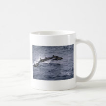 Short-beaked common dolphin coffee mug