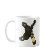 Short-billed & Yellow-tailed Black Cockatoos Promo mugs by LisasLair Short-billed & Yellow-tailed Black Cockatoos Promo mugs