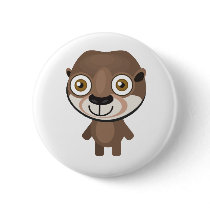 Short Clawed Otter - My Conservation Park Pins