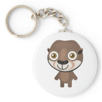 Short Clawed Otter - My Conservation Park Keychain