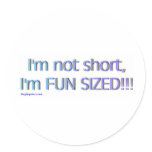 short_funsize round sticker