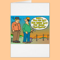 SHORT HORN CARTOON / FARMER HUMOR cards