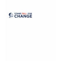 Short People for Obama / Stand TALL for Change t-shirts
