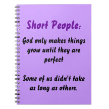Short People Notebook
