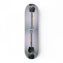 Short shovel skateboard