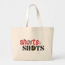 Shorts & Shots Canvas Bag