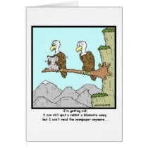 Shortsighted: Eagle Cartoon Cards