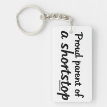 Shortstop Proud Parents Acrylic Key Chains