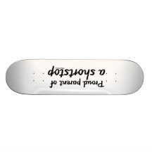 Shortstop Proud Parents Custom Skate Board