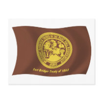Shoshone Bannock Tribes Flag Postcard