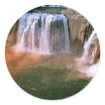 Shoshone Falls Round Stickers