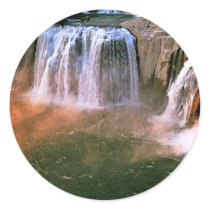 Shoshone Falls Round Stickers