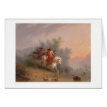 Shoshoni Indians (1069A) Greeting Card