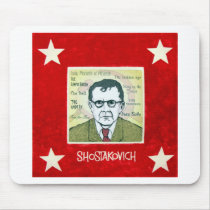 Shostakovich Mouse Pads
