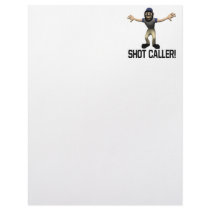 Shot Caller Personalized Letterhead
