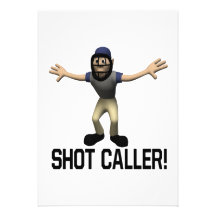 Shot Caller Personalized Invites