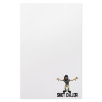 Shot Caller Custom Stationery