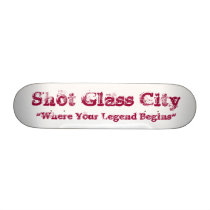 Shot Glass City skateboards