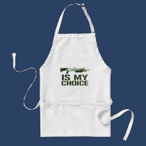 Shot Gun Is My Choice aprons