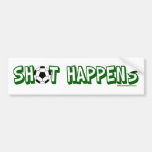 Shot Happens Bumper Stickers