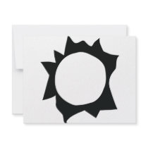 shot hole icon custom invitations