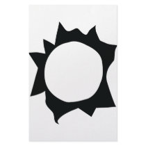 shot hole icon stationery