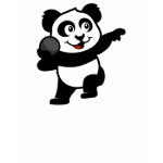 This darling little panda bear is too cute! Panda is getting ready to throw the shot put! This adorable shot put panda shirt is perfect for athletes and shot put fans!