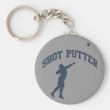 Shot Putter Keychain