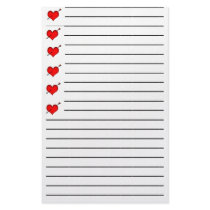 Shot Through The Heart! - Designer Stationery