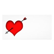 Shot Through The Heart! - Photo Card