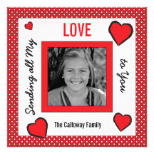 Shot Through the Heart Valentines Card