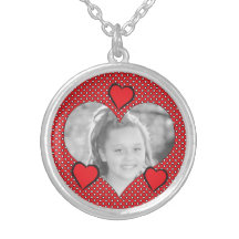 Shot Through the Heart Valentine's Necklace