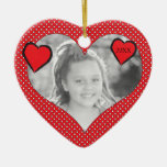 Shot Through the Heart Valentine's Ornament