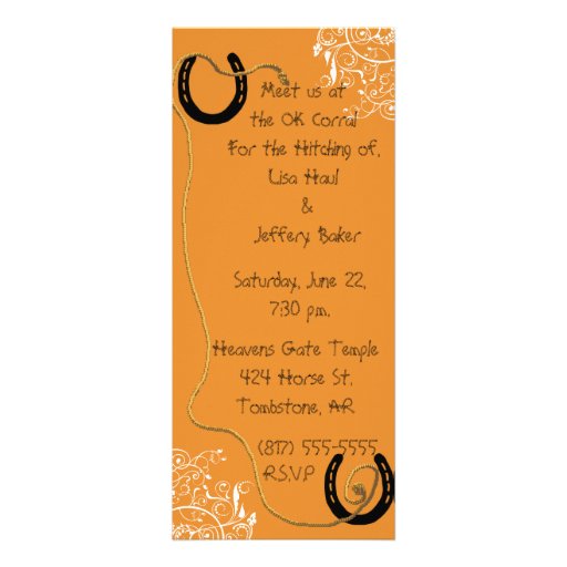 ShotGun Wedding Invitation