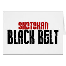 Shotokan Black Belt Karate Cards