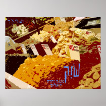 Shouk - Machane Yehuda Market - Jerusalem posters
