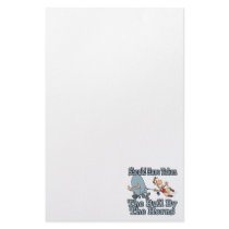 should have taken bull by horns regret humor stationery paper