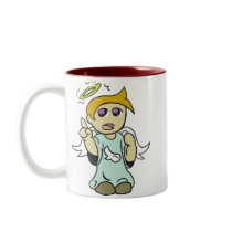 Shoulder Angel / Devil Mug