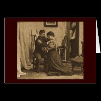 Shoulder Arms Antique Grayscale Vintage Stereoview cards