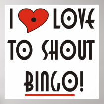 SHOUT Bingo Posters
