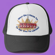 Shout or Listen hats by RW_IMAGES Shout or Listen hats