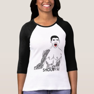 SHOUT TSHIRT by _pingpong_