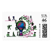 Shovel Ready Postage Stamp