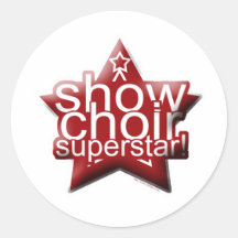 Show Choir Superstar! Sticker